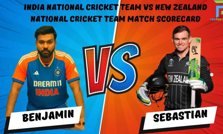 india national cricket team vs new zealand national cricket team match scorecard